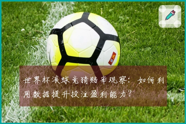 世界杯滚球竞猜赔率观察：如何利用数据提升投注盈利能力？