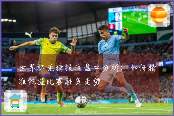 世界杯竞猜投注盘口分析：如何精准把握比赛胜负走势