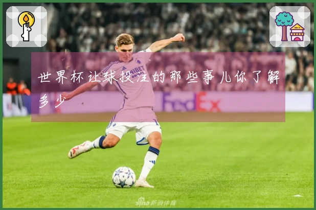 世界杯让球投注的那些事儿你了解多少